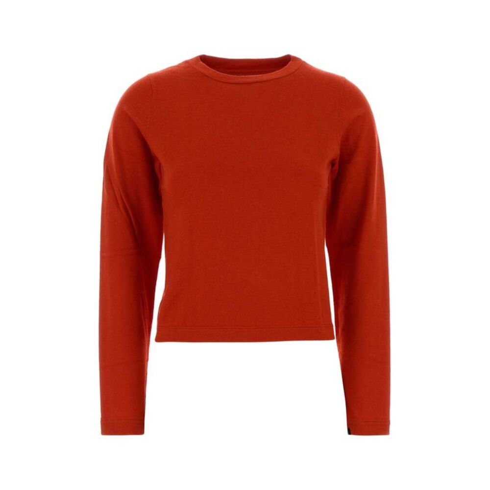 Extreme Cashmere Women Red Cotton Blend Nâ°451 Sweater